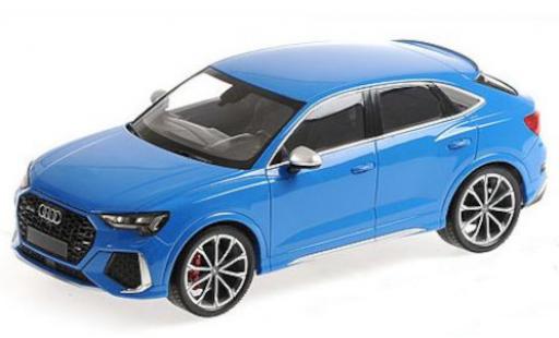 Audi RS Q3 1/18 Minichamps Sportback (F3) blau 2019 modellautos
