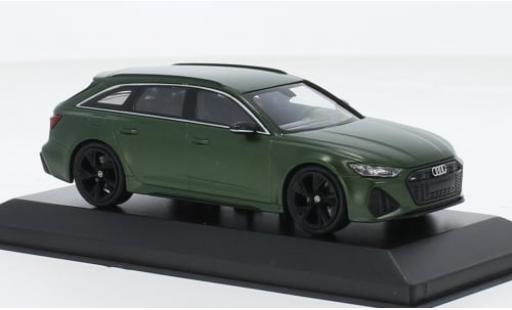 Modellautos Audi RS6 1/43 Minichamps Avant matt-grün 2019 1:43 Audi RS6 1/43 Minichamps Avant matt-grün 2019 1:43 modellautos