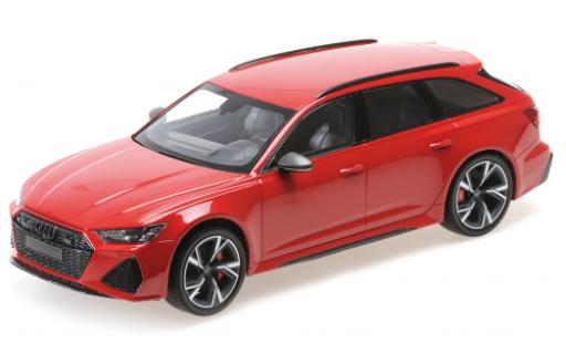 Audi RS6 1/18 Minichamps Avant mettalic rot 2019 modellautos