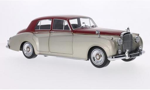 Modellautos Bentley S2 1/18 Minichamps mettalic beige/rot RHD 1960 Bentley S2 1/18 Minichamps mettalic beige/rot RHD 1960 modellautos