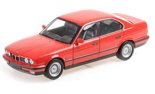 Bmw 535 1/18 Minichamps i (E34) rot 1988 modellautos