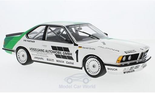 Modellautos Bmw 635 CSI 1/18 Minichamps 635 CSi (E24) No.1 Vogelsang Automobile GmbH DPM Bergische Löwe Zolder 1984 H.Grohs Bmw 635 CSI 1/18 Minichamps 635 CSi (E24) No.1 Vogelsang Automobile GmbH DPM Bergische Löwe Zolder 1984 H.Grohs modellautos