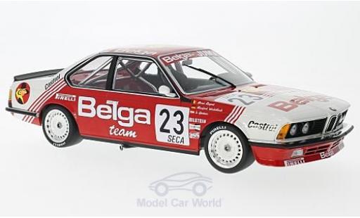 Modellautos Bmw 635 CSI 1/18 Minichamps 635 CSi (E24) No.23 Belga 24h Spa 1985 M.Winkelhock/J.Gartner/H.Regout ohne Vitrine Bmw 635 CSI 1/18 Minichamps 635 CSi (E24) No.23 Belga 24h Spa 1985 M.Winkelhock/J.Gartner/H.Regout ohne Vitrine modellautos