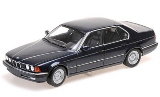 Bmw 730 1/18 Minichamps i (E32) mettalic blau 1986 modellautos