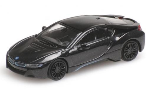 Modellautos Bmw i8 1/87 Minichamps Coupe mettalic anthrazit 2015 Bmw i8 1/87 Minichamps Coupe mettalic anthrazit 2015 modellautos