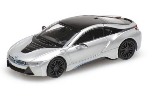 Modellautos Bmw i8 1/87 Minichamps Coupe silber 2015 Bmw i8 1/87 Minichamps Coupe silber 2015 modellautos