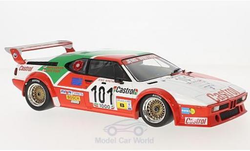 Bmw M1 1/18 Minichamps No.101 Jens Winther Team Castrol 24h Le Mans 1984 J.Winther/D.Mercer/L-V.Jensen modellautos
