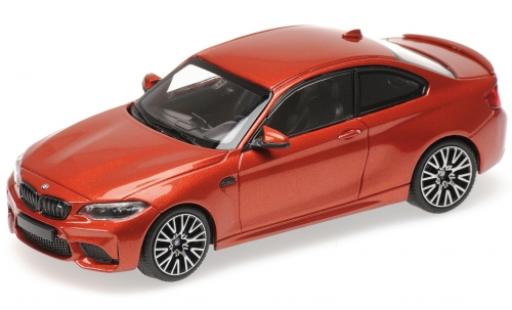 Modellautos Bmw M2 1/43 Minichamps Competition mettalic orange 2019 Bmw M2 1/43 Minichamps Competition mettalic orange 2019 modellautos