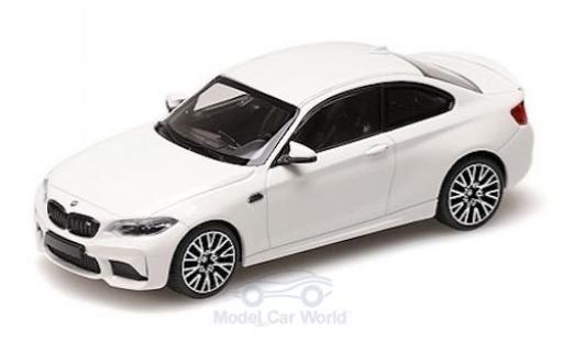 Modellautos Bmw M2 1/43 Minichamps Competition weiss 2019 Bmw M2 1/43 Minichamps Competition weiss 2019 modellautos