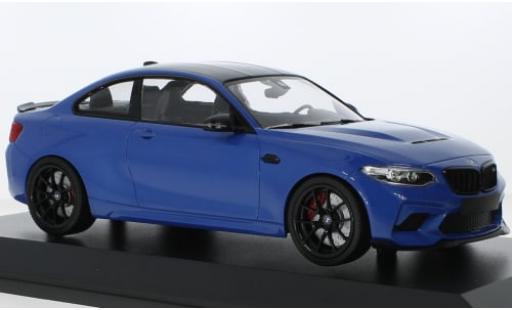 Bmw M2 1/18 Minichamps CS metallise blau 2020 1:18 modellautos