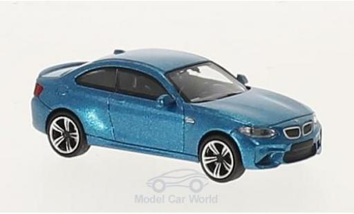 Modellautos Bmw M2 1/87 Minichamps mettalic blau 2016 Bmw M2 1/87 Minichamps mettalic blau 2016 modellautos
