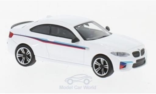 Modellautos Bmw M2 1/87 Minichamps weiss 2016 Presentation Bmw M2 1/87 Minichamps weiss 2016 Presentation modellautos