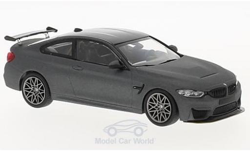 Bmw M4 1/43 Minichamps (F82) GTS matt-grau 2016 mit grauen Felgen modellautos