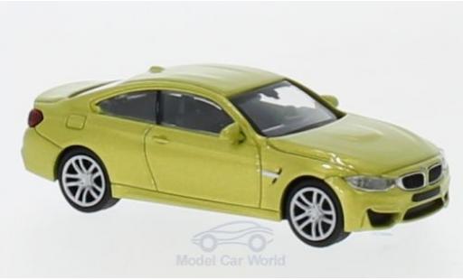 Modellautos Bmw M4 1/87 Minichamps mettalic gelb 2015 Bmw M4 1/87 Minichamps mettalic gelb 2015 modellautos