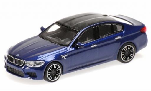Bmw M5 1/87 Minichamps (F90) mettalic blau/carbon 2018 modellautos