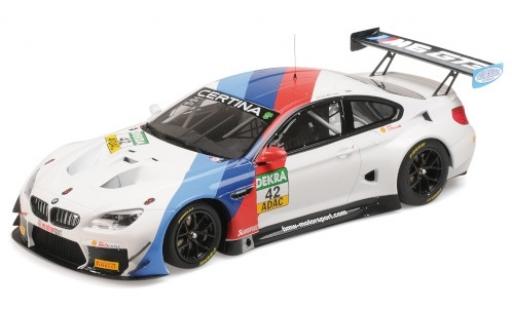 Bmw M6 1/18 Minichamps GT3 No.42 Team Schnitzer ADAC GT Masters Oschersleben 2017 R.Collard/P.Eng modellautos