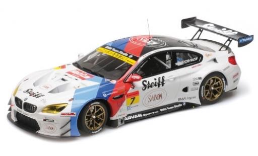 Bmw M6 1/18 Minichamps GT3 No.7 Team Studie AG Steiff Super GT Japan 2016 J.Müller/S.Ara modellautos