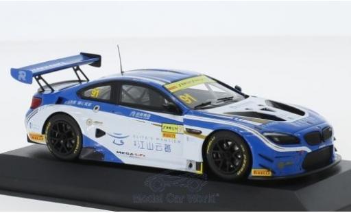 Bmw M6 1/43 Minichamps GT3 No.91 FIST Team AAI GT Cup Macau 2017 M.Wittmann modellautos