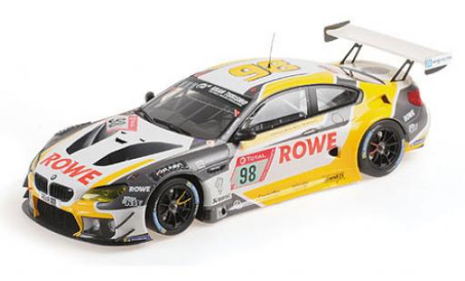 Bmw M6 1/18 Minichamps GT3 No.98 Rowe Racing 24h Nürburgring 2020 M.Wittmann/T.Blomqvist/P.Eng modellautos