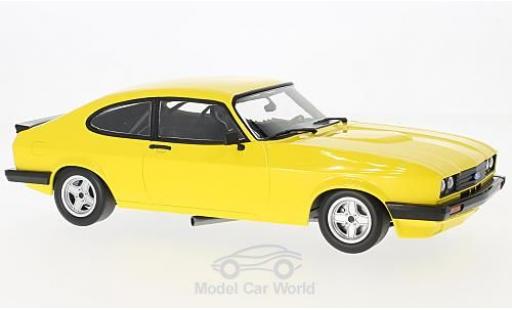 Modellautos Ford Capri 1/18 Minichamps 3.0 gelb 1978 Ford Capri 1/18 Minichamps 3.0 gelb 1978 modellautos