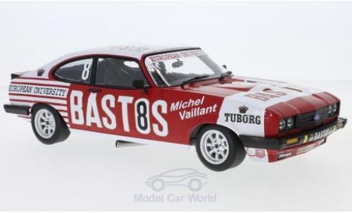 Modellautos Ford Capri 1/18 Minichamps 3.0S No.8 Serge Power Bastos Racing Bastos 24h Spa 1980 E.Soto/P.Honegger/J-P.Libert Ford Capri 1/18 Minichamps 3.0S No.8 Serge Power Bastos Racing Bastos 24h Spa 1980 E.Soto/P.Honegger/J-P.Libert modellautos