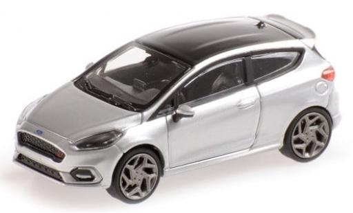 Ford Fiesta 1/87 Minichamps ST silber/schwarz 2018 1:87 modellautos