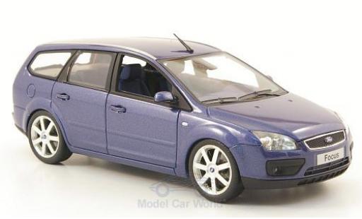 Modellautos Ford Focus 1/43 Minichamps Turnier mettalic blau 2006 Ford Focus 1/43 Minichamps Turnier mettalic blau 2006 modellautos