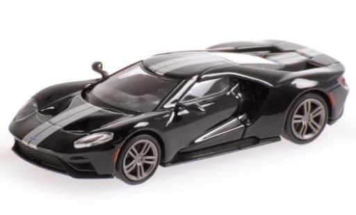 Modellautos Ford GT 1/87 Minichamps schwarz/silber 2018 Ford GT 1/87 Minichamps schwarz/silber 2018 modellautos