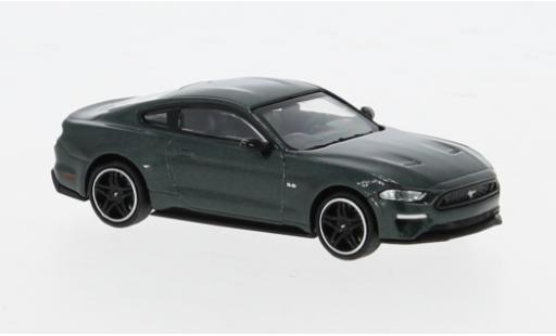Modellautos Ford Mustang 1/87 Minichamps GT metallise grün 2018 1:87 Ford Mustang 1/87 Minichamps GT metallise grün 2018 1:87 modellautos