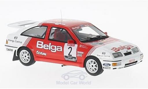 Modellautos Ford Sierra Cosworth 1/43 Minichamps RS Cosworth No.2 Belga Haspengouwrally 1987 R.Droogmans/R.Joosten Ford Sierra Cosworth 1/43 Minichamps RS Cosworth No.2 Belga Haspengouwrally 1987 R.Droogmans/R.Joosten modellautos