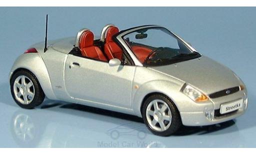 Ford Street Ka 1/43 Minichamps StreetKa silber 2003 modellautos