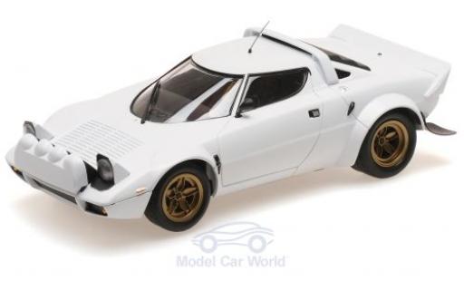Modellautos Lancia Stratos 1/18 Minichamps weiss 1974 Lancia Stratos 1/18 Minichamps weiss 1974 modellautos