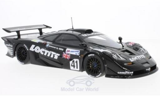 McLaren F1 1/18 Minichamps GTR No.41 Gulf Team Davidoff Loctite 24h Le Mans 1998 T.Bscher/E.Pirro/D.Capello ohne Vitrine modellautos