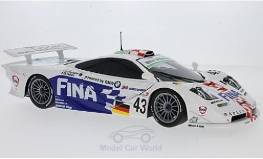 McLaren F1 1/18 Minichamps GTR No.43 Bmw Motorsport 24h Le Mans 1997 P.Kox/R.Ravaglia/E.Helary ohne Vitrine modellautos