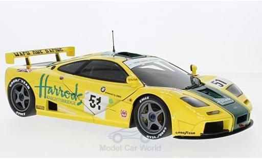 McLaren F1 1/18 Minichamps GTR No.51 Harrods Mach one Racing Harrods 24h Le Mans 1995 A.Wallace/D.Bell/J.Bell modellautos
