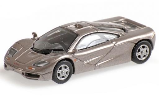 Modellautos McLaren F1 1/87 Minichamps Roadcar mettalic grau 1994 McLaren F1 1/87 Minichamps Roadcar mettalic grau 1994 modellautos