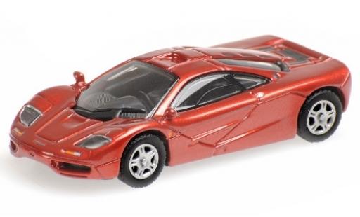 Modellautos McLaren F1 1/87 Minichamps Roadcar mettalic rot 1994 McLaren F1 1/87 Minichamps Roadcar mettalic rot 1994 modellautos