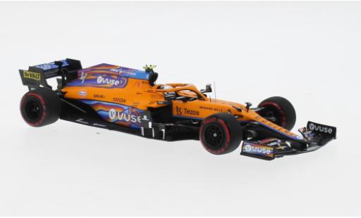 McLaren F1 1/43 Minichamps MCL35M No.4 Team Formel 1 GP Abu Dhabi 2021 1:43 modellautos