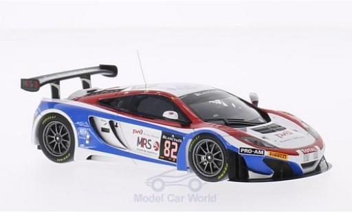 McLaren MP4-12C 1/43 Minichamps GT3 No.82 Russian Team 24h Spa 2014 A.Vasiliev/K.Vasiliauskas/M.Asmer/F.Spengler modellautos
