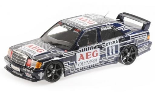 Mercedes 190 1/18 Minichamps E 2.5-16 EVO 1 No.11 Team Snobeck- AEG Olympia DTM 1989 D.Snobeck modellautos