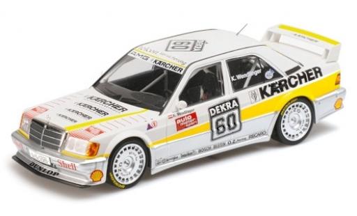 Mercedes 190 1/18 Minichamps E 2.5-16 EVO 1 No.60 Team AMG- Kärcher DTM 1989 K.Wendlinger modellautos