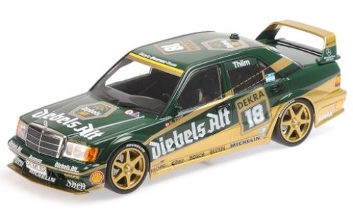 Mercedes 190 1/18 Minichamps E 2.5-16 Evo 2 No.18 Team Zakspeed Diebels Alt DTM 1992 K.Thiim modellautos