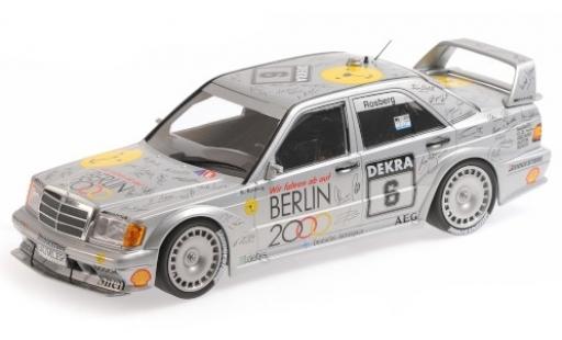 Mercedes 190 1/18 Minichamps E 2.5-16 EVO 2 No.6 Team AMG- Berlin 2000 DTM 1992 K.Rosberg modellautos