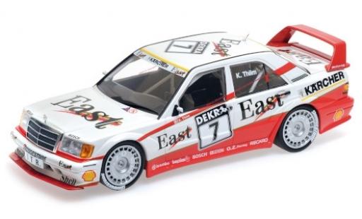 Mercedes 190 1/18 Minichamps E 2.5-16 Evo 2 No.7 Team AMG East DTM 1991 K.Thiim modellautos