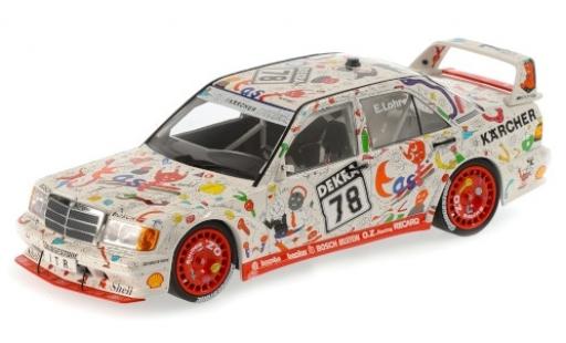 Mercedes 190 1/18 Minichamps E 2.5-16 EVO 2 No.78 Team AMG-West Andora DTM 1989 E.Lohr modellautos