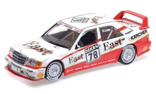 Mercedes 190 1/18 Minichamps E 2.5-16 Evo 2 No.78 Team MS - AMG East DTM 1991 E.Lohr modellautos