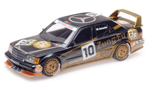 Mercedes 190 1/18 Minichamps E 2.5-16 EVO 2 (W200) No.10 Zung Fu Macau Guia Race 1991 N.Amorim modellautos