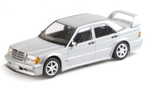 Mercedes 190 1/18 Minichamps E 2.5-16 Evo2 silber 1990 modellautos