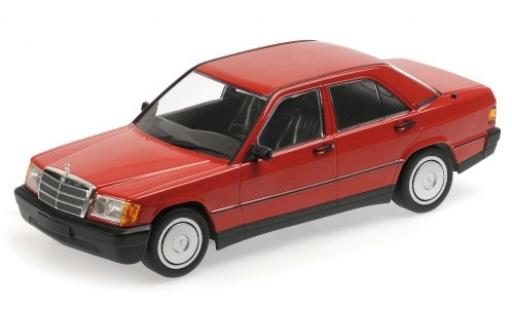 Mercedes 190 1/18 Minichamps E (W201) rot 1982 modellautos