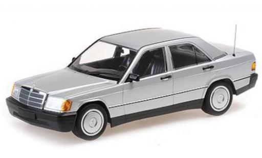 Mercedes 190 1/18 Minichamps E (W201) silber 1982 modellautos